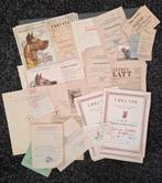 Documenten Hondenfokker 1940 - 1950 Duitse Herders, Ophalen of Verzenden, Landmacht, Duitsland, Foto of Poster