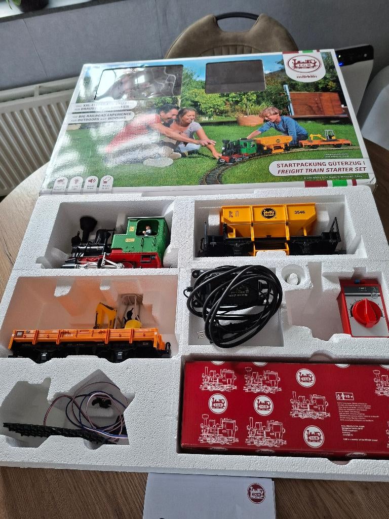 LGB STARTSET 70403, Overige merken, Treinset, Gelijkstroom, Ophalen of Verzenden