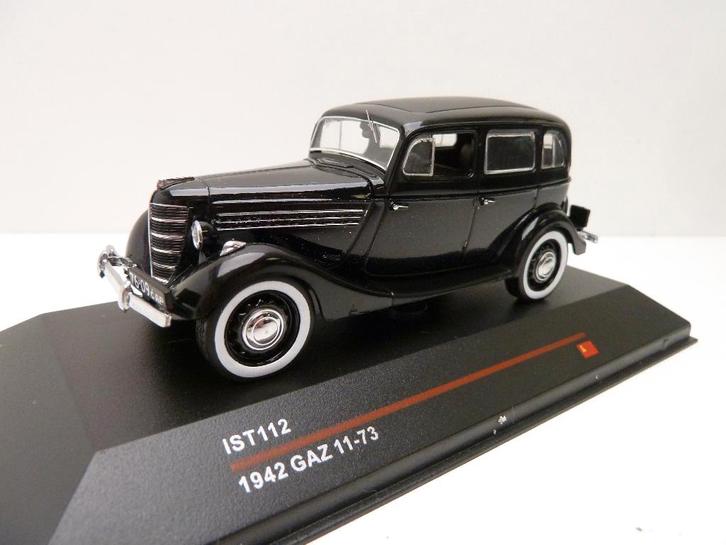 GAZ 11-73  1942   ''  IXO-IST '', Hobby en Vrije tijd, Modelauto's | 1:43, Zo goed als nieuw, Auto, Overige merken, Ophalen of Verzenden