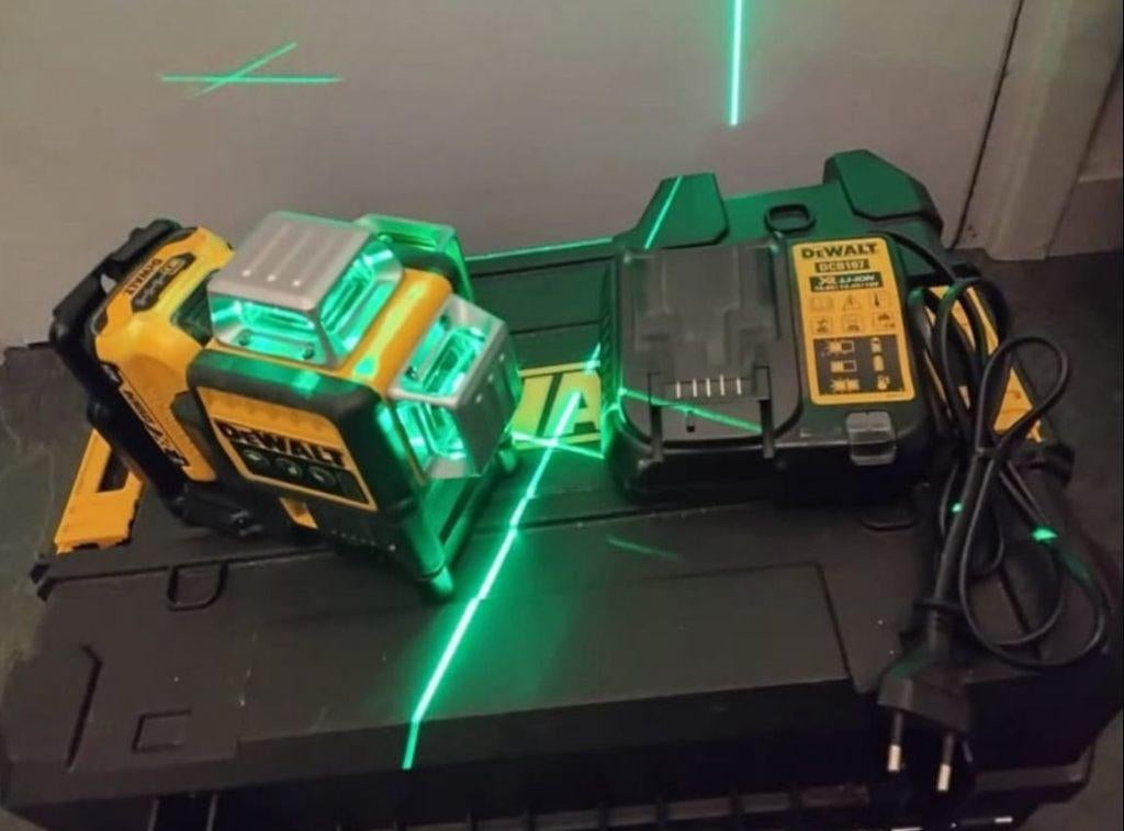 DeWalt laser DCE098G, Doe-het-zelf en Verbouw, Meetapparatuur, Afstand, Ophalen of Verzenden, Zo goed als nieuw, 701 East Joppa Road, Towson, Maryland 21286