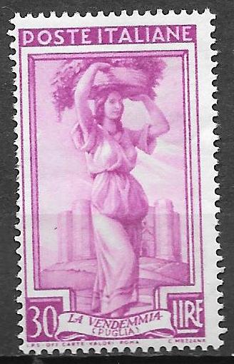 Italie:   Mi. 817 uit 1950, Ophalen of Verzenden, Postfris