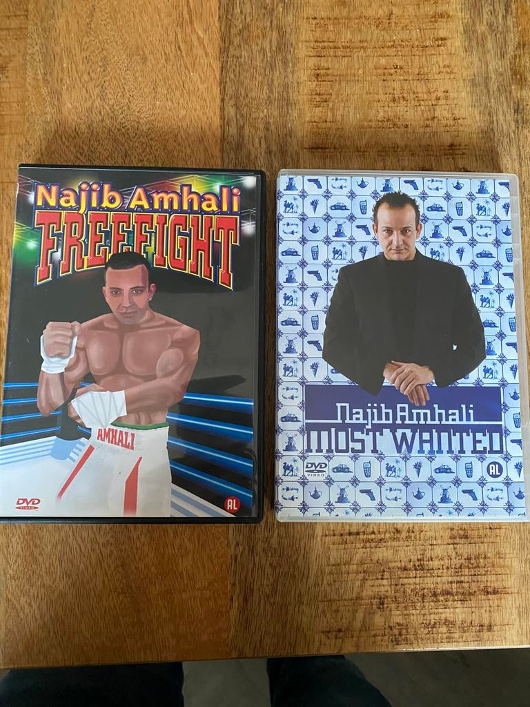 2 X Najib Amhali, Alle leeftijden, Ophalen of Verzenden, Zo goed als nieuw, Stand-up of Theatershow