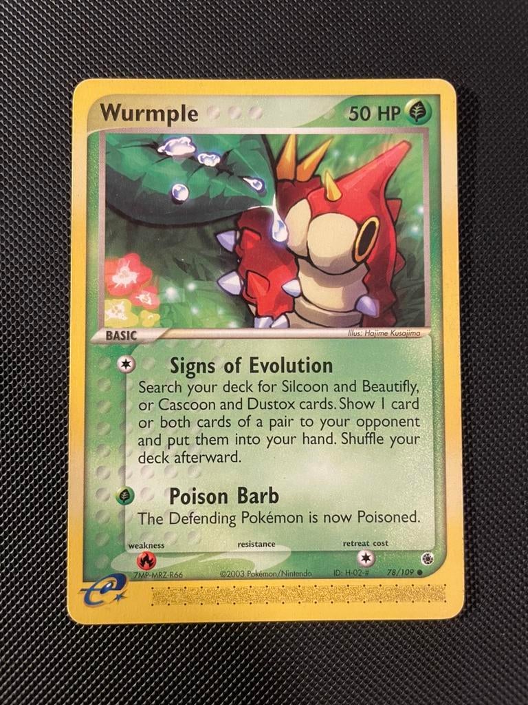 Wurmple 78/109 Ex Ruby & Sapphire, Verzenden, Zo goed als nieuw