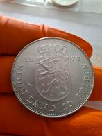 Zilveren 10 Gulden Munt Koningin Juliana 1973, Postzegels en Munten, Munten | Nederland, Koningin Juliana, Zilver, Ophalen of Verzenden