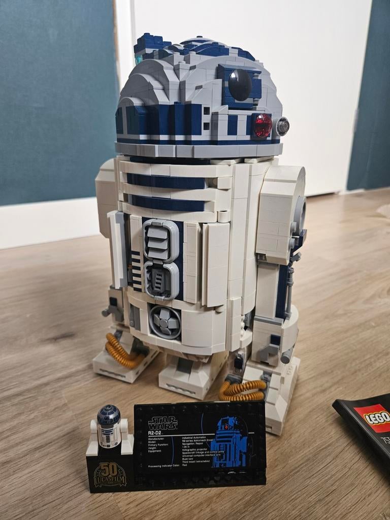 LEGO Star Wars R2-D2 (75308) - Zo goed als nieuw, Kinderen en Baby's, Speelgoed | Duplo en Lego, Ophalen of Verzenden, Zo goed als nieuw