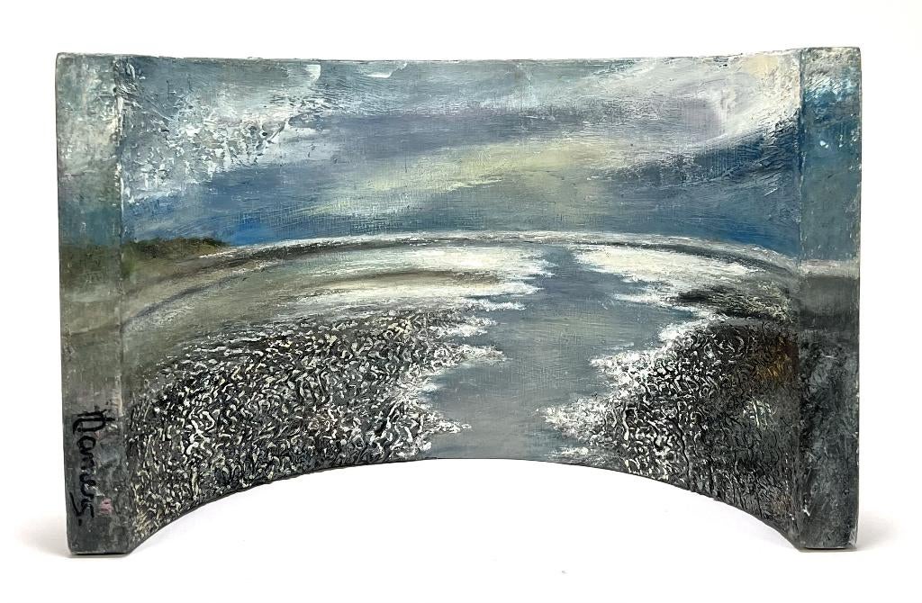 616. Tegel en schildering, ca. 2000, Ophalen of Verzenden