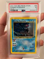 Shining Gyarados PSA 5 *DOUBLE HOLO ERROR* *SWIRL*, Ophalen of Verzenden, Zo goed als nieuw, Losse kaart, Foil