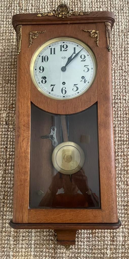 Klok houten kast Big Ben, Ophalen