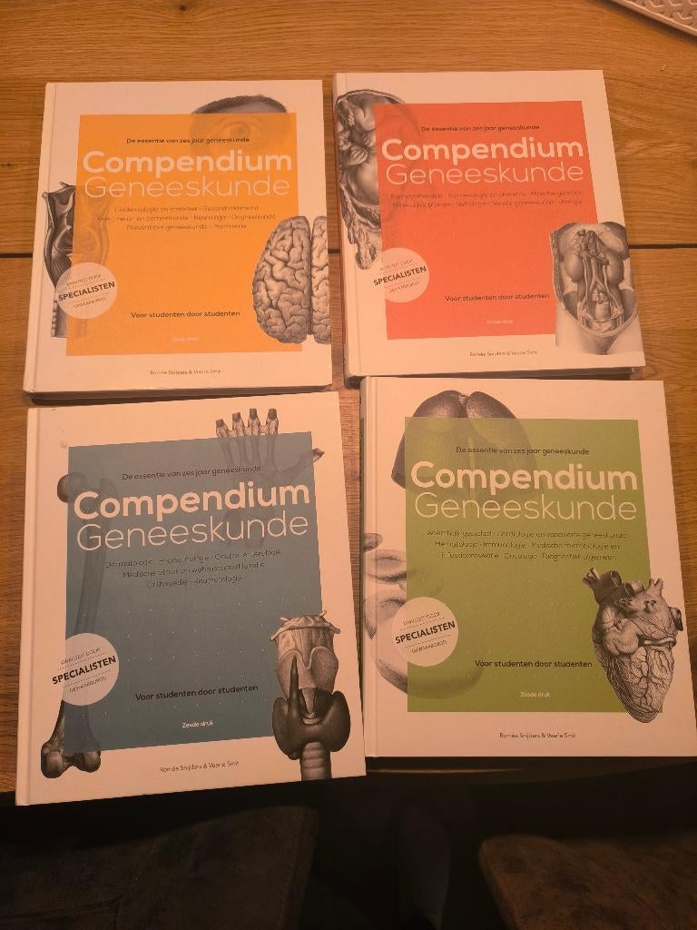 Compendium geneeskunde 1.0 boekenset, Ophalen of Verzenden, Beta, Zo goed als nieuw, WO