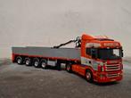Wsi Scania Jo van Beek, Hobby en Vrije tijd, Modelauto's | 1:50, Ophalen of Verzenden, Zo goed als nieuw, Bus of Vrachtwagen, Wsi