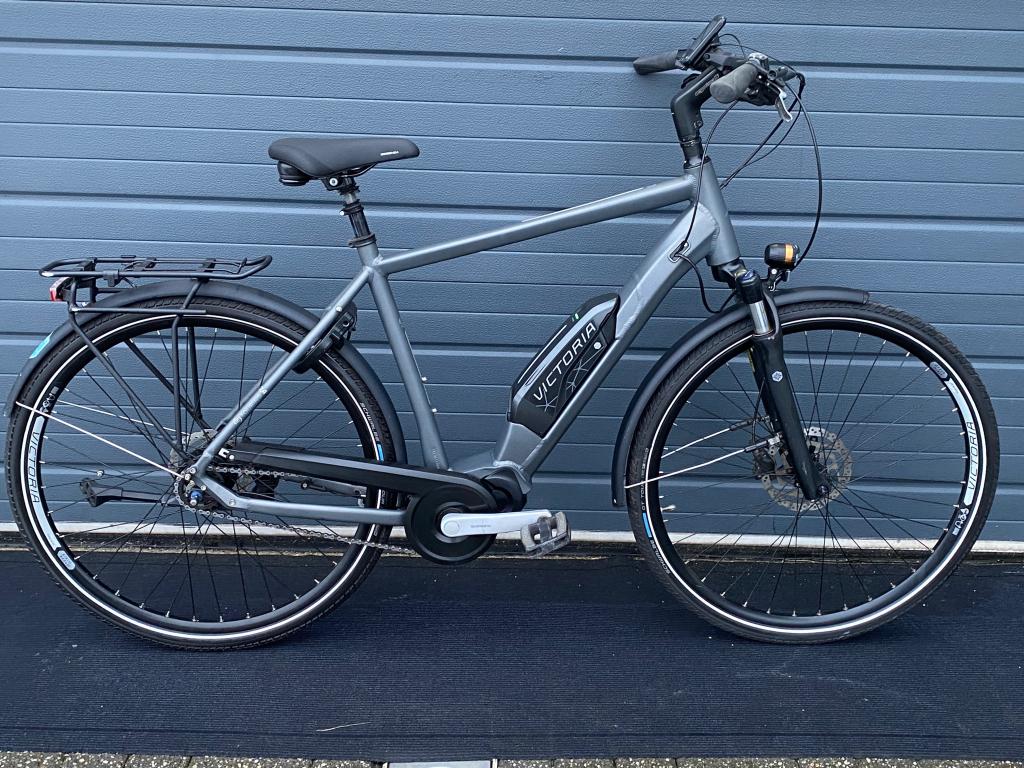 Victoria H55cm 8vers Shimano middenmoter 400wh, Gebruikt, Cleanbikes, Versnellingen, Info@cleanbikes.nl