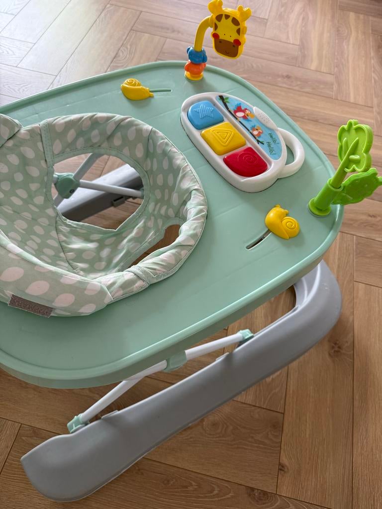 Loopstoel met speelpaneel, Kinderen en Baby's, Speelgoed | Babyspeelgoed, Ophalen, Gebruikt, Overige typen, Met wieltjes