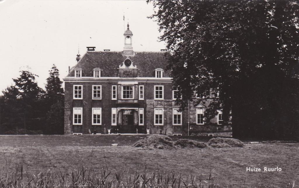 GA1492 Huize Ruurlo ongelopen Barchem Vorden Borculo, Verzenden, 1940 tot 1960, Ongelopen, Gelderland