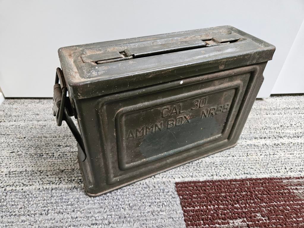 Munitiekistje .30, Ophalen, Landmacht, Amerika, Kist of Geocache