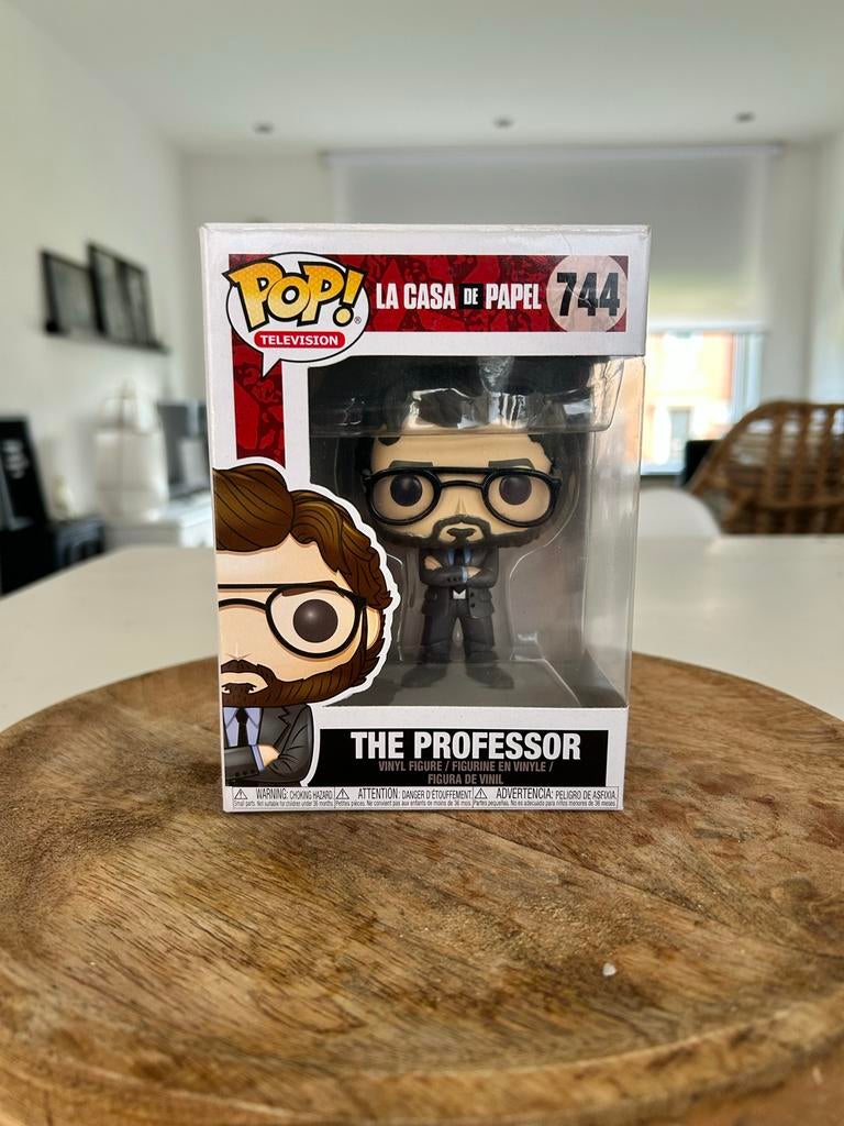 Funko Pop La Casa de Papel El Professor nr. 744, Ophalen of Verzenden, Zo goed als nieuw