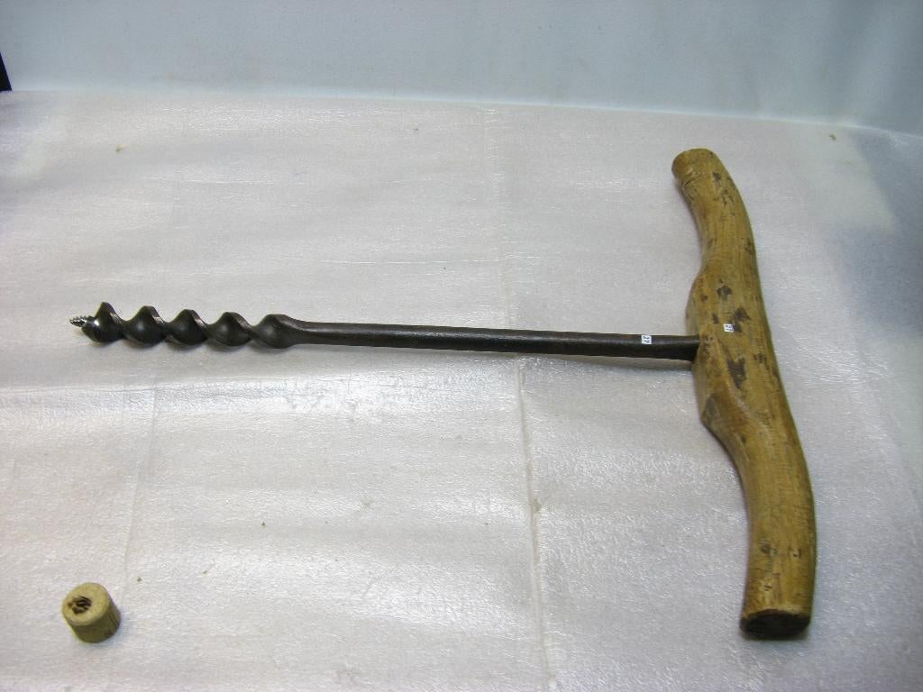 27) Antieke AVEGAARBOOR met KRUK, Antiek en Kunst, Ophalen of Verzenden