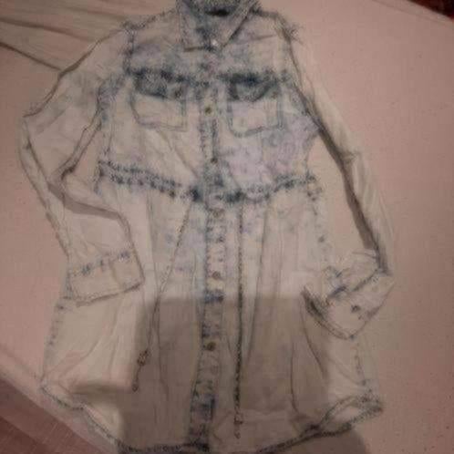 146 spijkerjurk, Kinderen en Baby's, Kinderkleding | Maat 146, Verzenden, Zo goed als nieuw, Meisje, Jurk of Rok