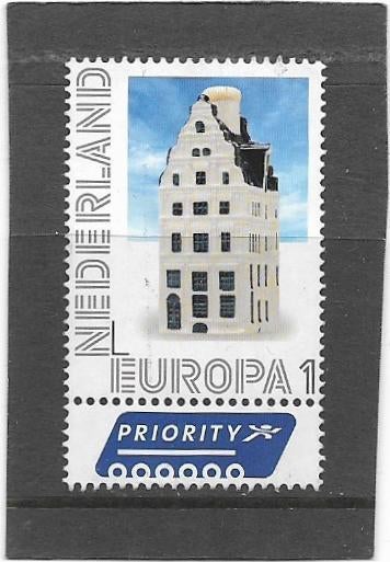 Nederland  Europa  1 KLM Huisje, Postzegels en Munten, Postzegels | Nederland, Verzenden, Na 1940, Gestempeld