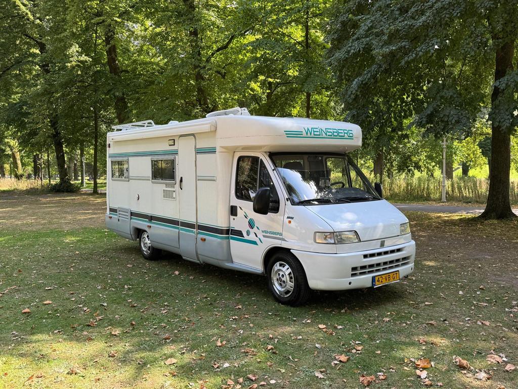 Weinsberg Fiat Ducato 2.5 Tdi *NIEUWE APK*, Weinsberg, Luifel, Treinzit, Bedrijf