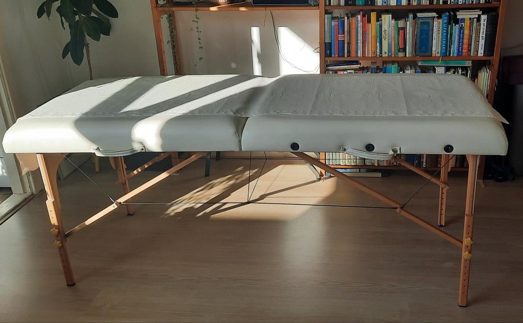 Massagetafel extra dik en breed met draagtas!, Sport en Fitness, Massageproducten, Ophalen, Massagetafel