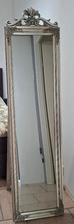 Staande passpiegel 1.70 cm x 45 cm barok zilverkleur, Huis en Inrichting, Woonaccessoires | Spiegels, Ophalen, Minder dan 50 cm