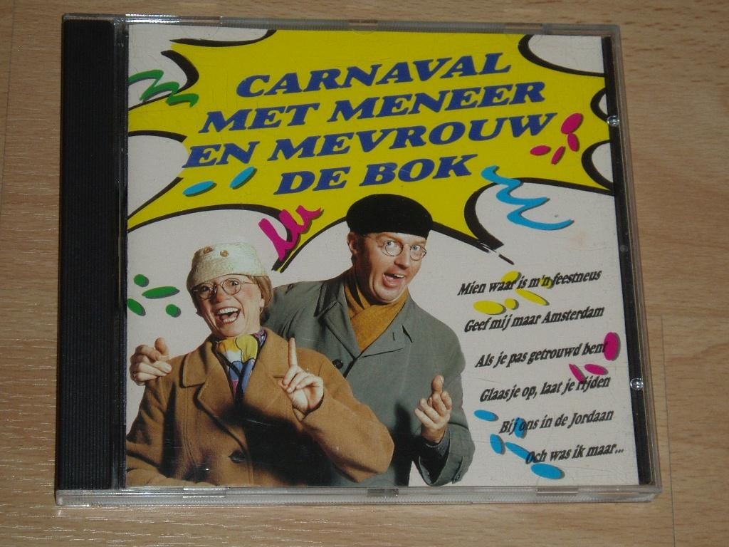 CD Andre van Duin en Corry van Gorp meneer en mevrouw de Bok, Verzenden, Gebruikt, Levenslied of Smartlap