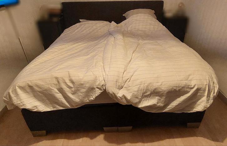 Swiss Sense Boxspring 180x200 (2x 90x200), Huis en Inrichting, Slaapkamer | Boxsprings, Gebruikt, 180 cm, 200 cm, Tweepersoons