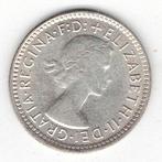 26-385 Australie 6 pence 1962, Postzegels en Munten, Ophalen of Verzenden, Losse munt, Zilver