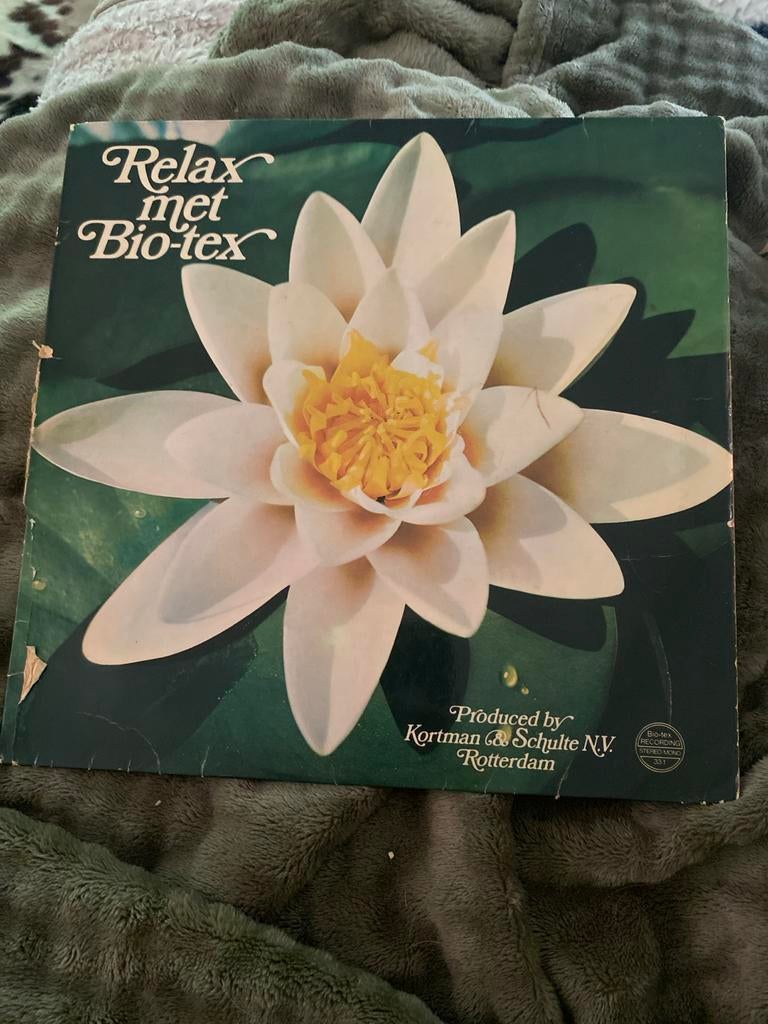 Relax met Bio-tex LP - Vintage Vinyl, Ophalen of Verzenden, Gebruikt, 12 inch