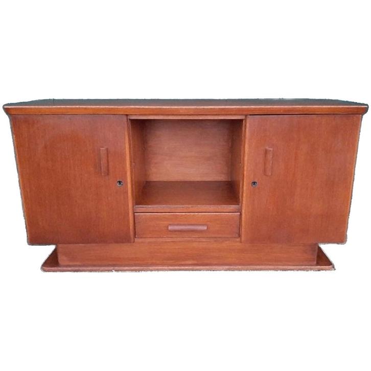 Art Deco Dressoir 154 Br Vintage Design Handig Kastje, Huis en Inrichting, Kasten | Dressoirs, Gebruikt, 150 tot 200 cm, 25 tot 50 cm