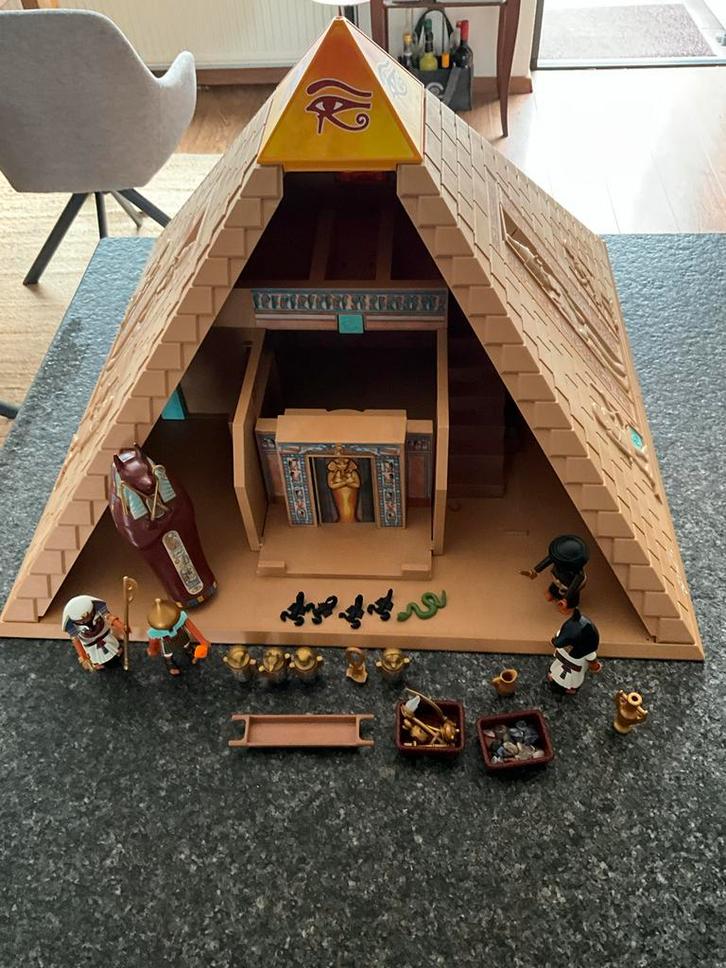 Playmobil Piramide 4240 - Bijna Compleet, Kinderen en Baby's, Speelgoed | Playmobil, Zo goed als nieuw, Complete set, Ophalen of Verzenden