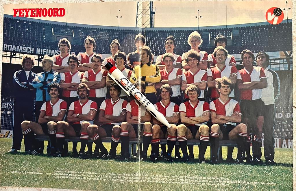 Posters Feyenoord, Ophalen of Verzenden, Gebruikt, A1 t/m A3, Sport