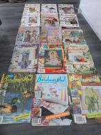 Borduurblad tijdschriften, 15 stuks, Ophalen of Verzenden, Gebruikt, Handborduren, Patroon