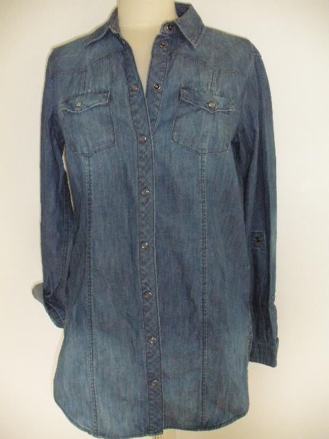 ESPRIT spijkerbloes tuniek blauw maat 38, Kleding | Dames, Maat 38/40 (M), Blauw, Ophalen of Verzenden, Zo goed als nieuw