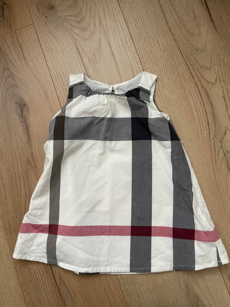 Origineel Burberry jurkje maat 74, Kinderen en Baby's, Ophalen of Verzenden, Zo goed als nieuw, Meisje, Jurkje of Rokje