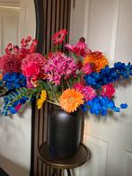 Echt een plaatje Zijden bloemen in vaas Zwart Zijden, Ophalen of Verzenden, Nieuw