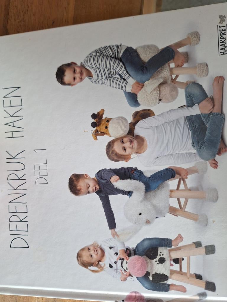 Dierenkruk Haken Deel 1 - Haakpret Patroonboek, Ophalen of Verzenden