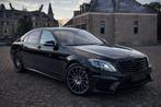 MERCEDES BENZ S 63 AMG LANG 585PK ZWART 5.5 V8 BITURBO FULL, Automaat, Zwart, Leder, Bedrijf