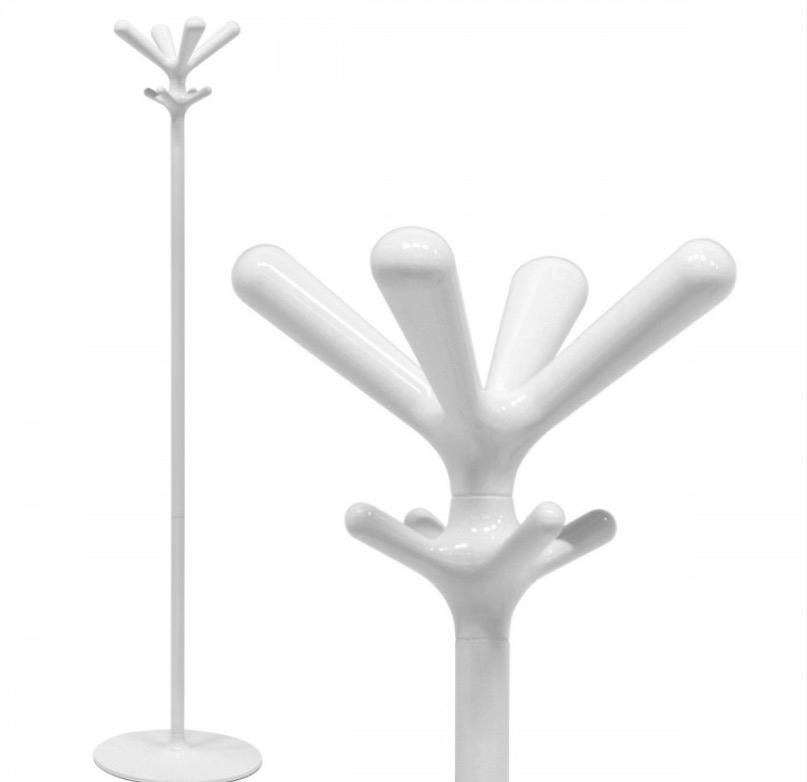 Witte, vrijstaande kapstok Rexite POP 1080 design 167 cm, Ophalen, Zo goed als nieuw, Metaal, Staande kapstok