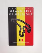 Formule 1 Belgie GP F1 Spa reclamebord van metaal wandbord, Ophalen of Verzenden, Nieuw, Formule 1