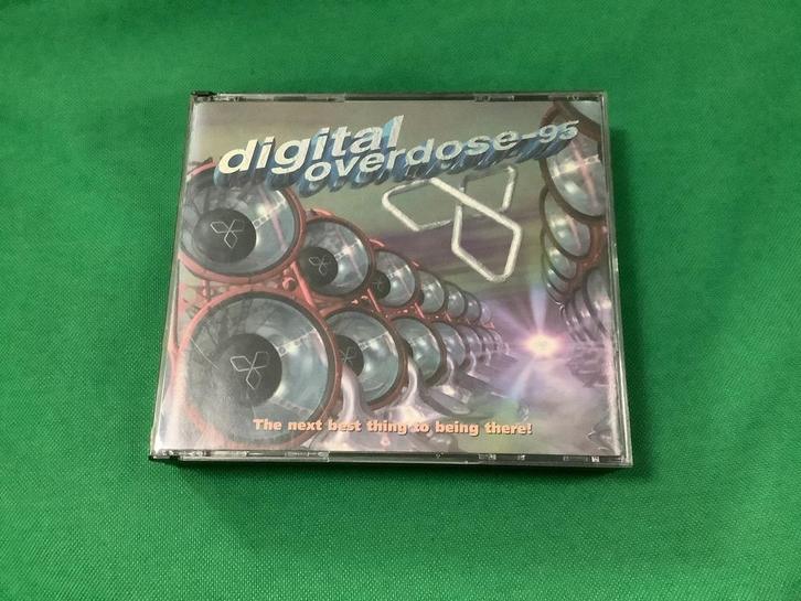 Digital Overdose 95 cd (NL/very rare!), Cd's en Dvd's, Cd's | Dance en House, Zo goed als nieuw, Techno of Trance, Ophalen of Verzenden
