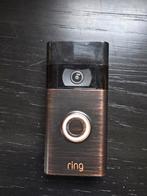 Ring deurbellen, bewakingscamera en chime, Ophalen of Verzenden, Bewegingsdetectiesensor, Gebruikt, Draadloos
