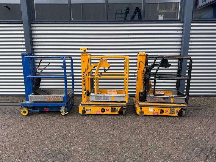 3x Power Towers Nano hoogwerker masthoogwerker, Doe-het-zelf en Verbouw, Steigers, Zo goed als nieuw, Ophalen