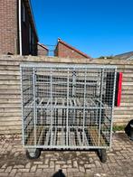 Gasflessen kar - rek met kleine banden - bagagerek, Ophalen, Gebruikt