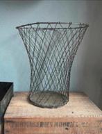 Franse fil de fer mand / prullenbak, Ophalen of Verzenden