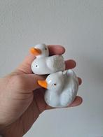 Eenden peper en zoutstel, porselein 7.5x5.5x6cm, Ophalen of Verzenden, Zo goed als nieuw, Vogel, Beeldje of Figuurtje