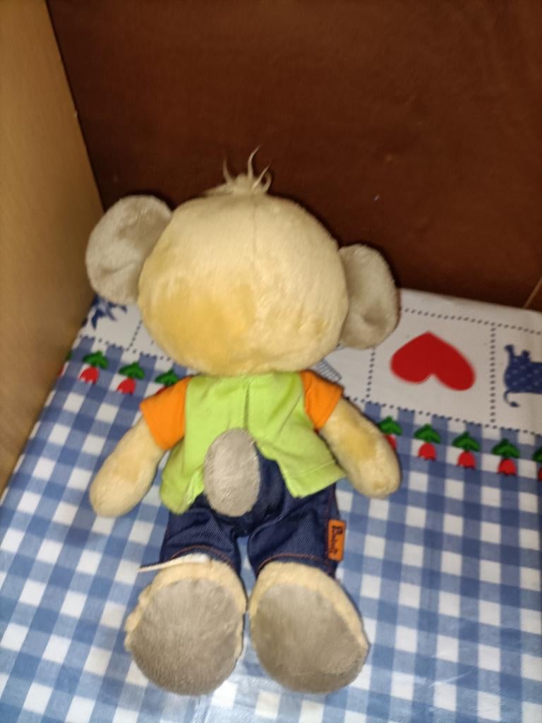 Pimboli beer knuffel Diddl 26 cm groot, Ophalen of Verzenden, Zo goed als nieuw, Beer