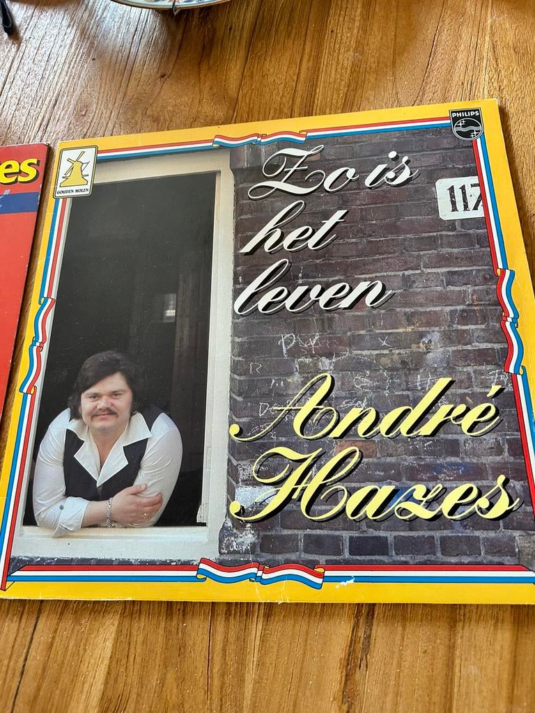 Vinyl Andre Hazes, Ophalen of Verzenden, Gebruikt, Overige formaten, Levenslied of Smartlap