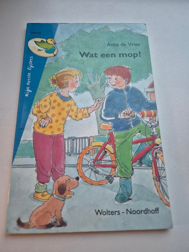 Wat een mop! - Anke de Vries (Mijn eerste lijsters), Ophalen of Verzenden, Gelezen, Anke de Vries, Fictie algemeen
