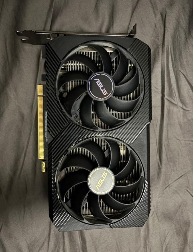 ASUS Dual RTX 3060 V2 OC - 12GB GDDR6, Computers en Software, Videokaarten, Zo goed als nieuw, Nvidia, PCI-Express 4.0, GDDR6